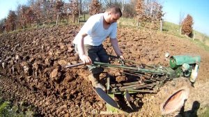 Einachser Garten pflügen