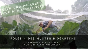 Der Bio Mustergarten Gemueseschutznetz