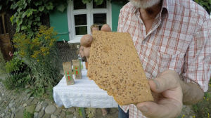 Knaeckebrot aus Topinambur