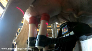 lasergesteuerter Melkroboter