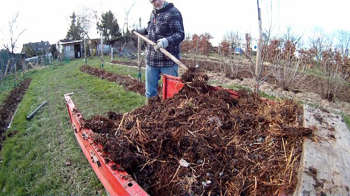 Garten biologisch duengen, oder von einem Satz mit „X“ (Video